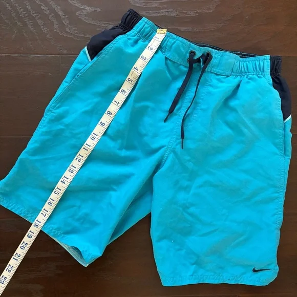 Nike Turquoise Men’s Swim Trunks - Picture 8 of 11